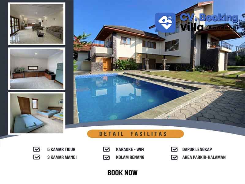 Villa Murah di Bandung untuk 30 orang