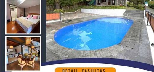 Villa Vetra Lembang, Cocok untuk Sanak Family Sudah Free Wifi