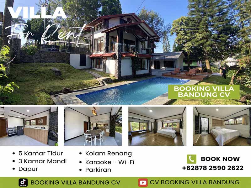 Villa Arutala 5 Kamar, Ekstra Luas Kapasitas hingga 25 Orang