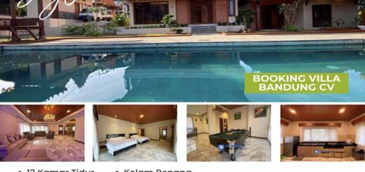 Villa Murah di Lembang untuk Rombongan, Kapasitas Besar